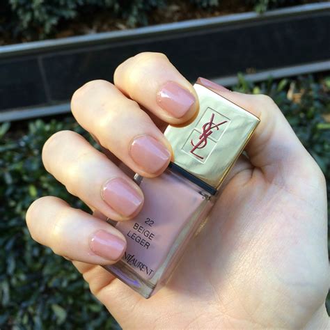 ysl beige leger nail polish review|YSL Polish: La Laque Couture Spring 2014 .